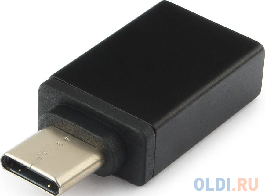Переходник USB 2.0 Type-C Cablexpert A-USB2-CMAF-01 черный Переходник USB 2.0 Type-C Cablexpert A-USB2-CMAF-01 черный фото
