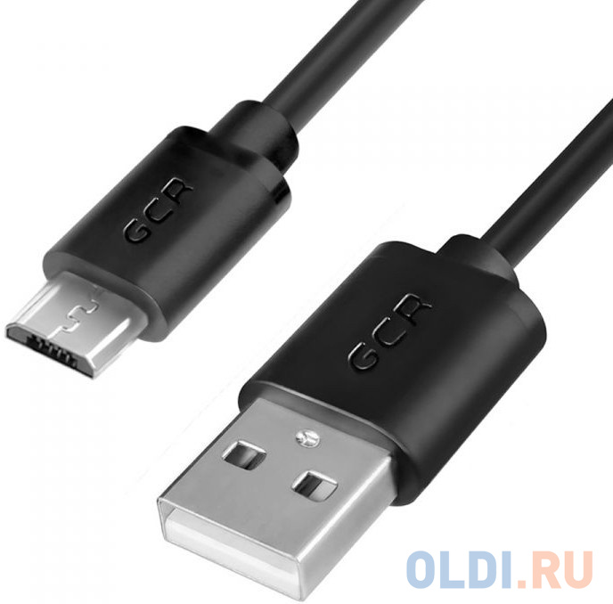 

Кабель microUSB 0.15м Green Connection GCR-UA8MCB6-BB2S-0.15m круглый черный