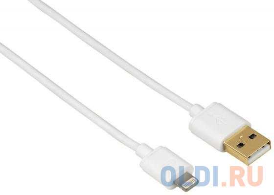 

Кабель Lightning 1.5м HAMA 00054567 круглый белый