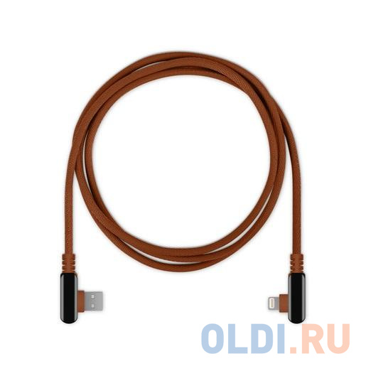 

Кабель Lightning 1.2м Rombica Digital Electron I круглый коричневый