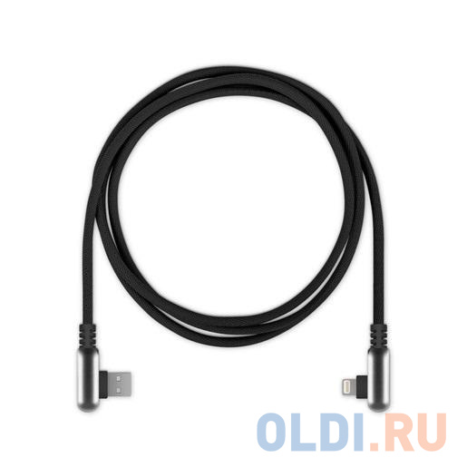 

Кабель Lightning 1.2м Rombica Digital Electron I круглый черный