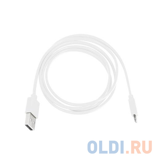 

Кабель Lightning 1м Rombica Digital MR-01 плоский белый