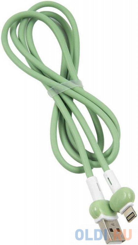 

Кабель Lightning 1м Red Line Candy круглый зеленый
