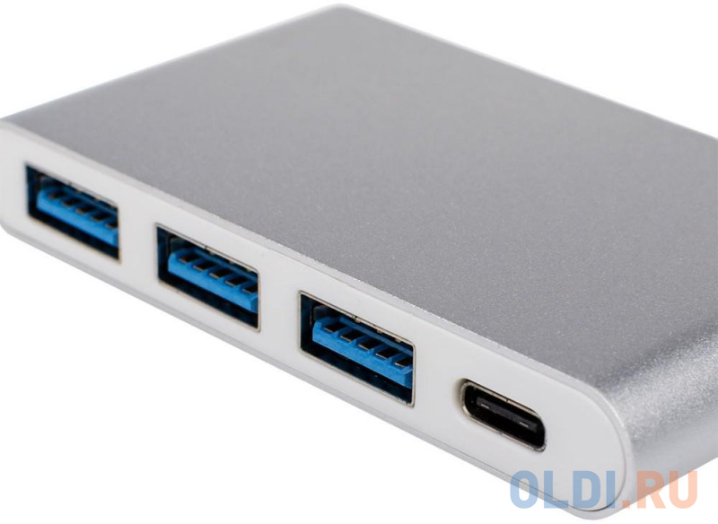 Адаптер USB Type C USB 3.0 0,10м Atcom AT2808 круглый серый фото