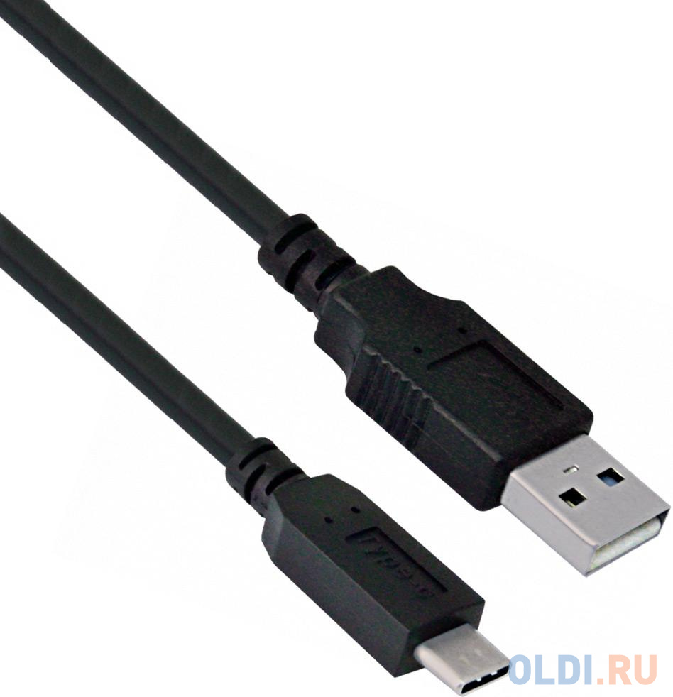 Кабель Type-C Exegate EX272345RUS круглый черный кабель micro b usb 3 0 0 5м exegate ex cc usb3 ammicrobm9p 0 5 круглый синий