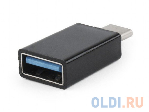 Адаптер Type-C USB 3.0 Cablexpert A-USB3-CMAF-01 черный кабель адаптер exegate exe 736 45 usb3 0 type c 1xrj45 utp 1000mbps axis chipset ax88179