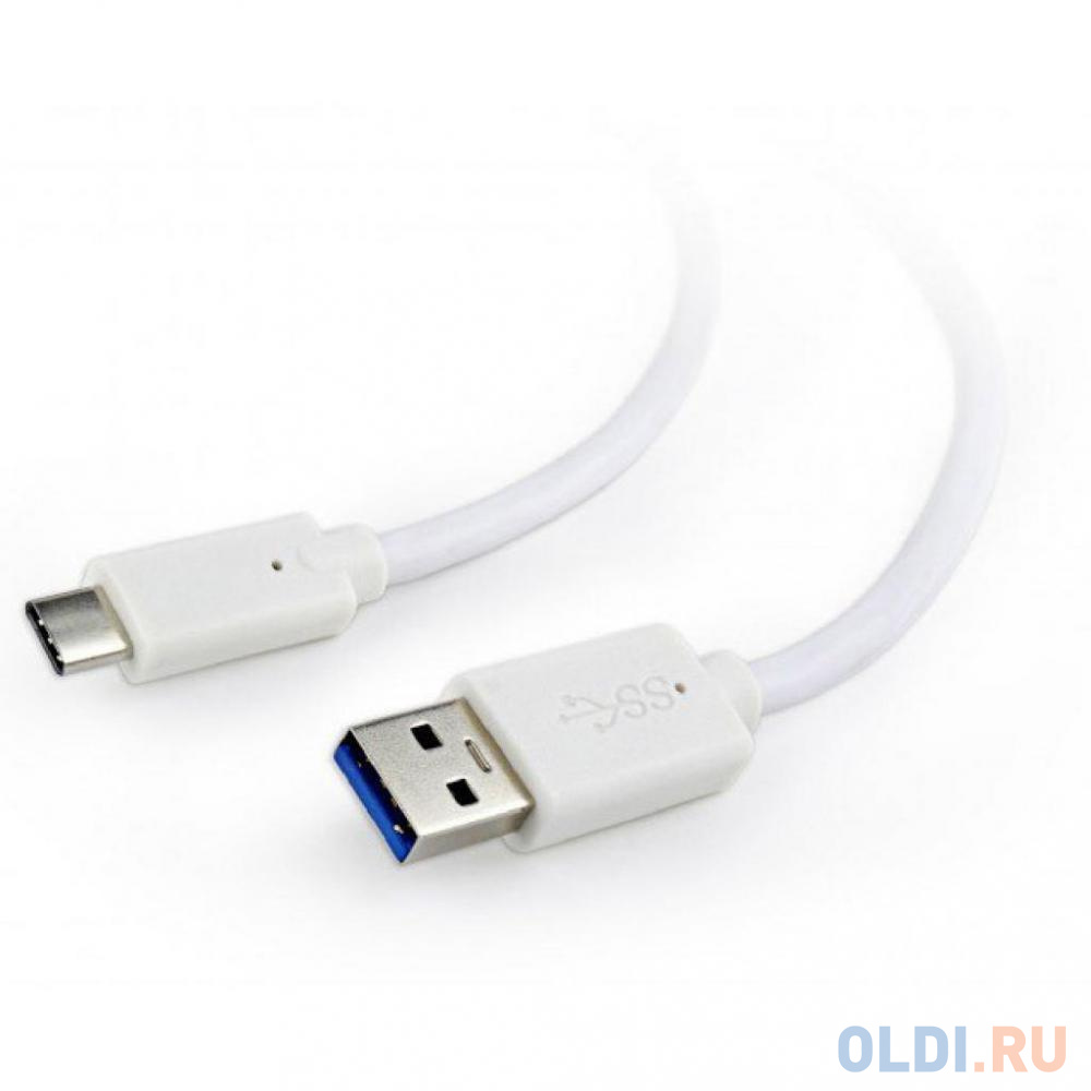Кабель Type-C USB 3.0 1м Bion BNCCP-USB3-AMCM-1M-W круглый белый кабель eaton cblmbp10eu
