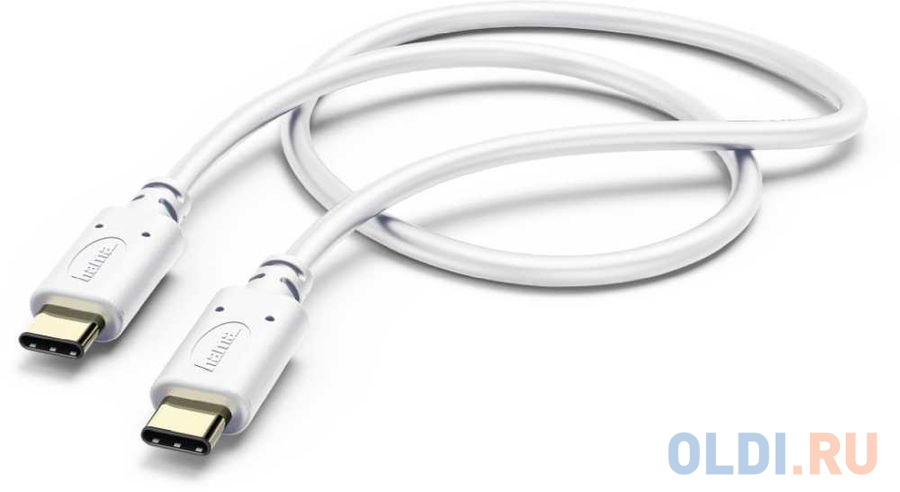 

Кабель USB Type C 1м HAMA 00183330 круглый белый