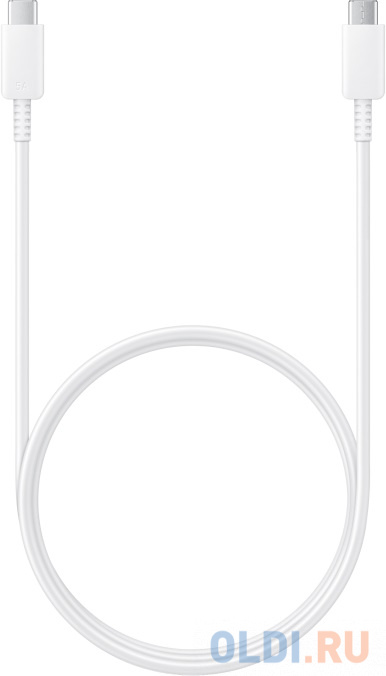 Кабель Type-C 1м Samsung EP-DN975BWRGRU круглый белый кабель lightning type c 1м xiaomi bhr4421gl круглый белый