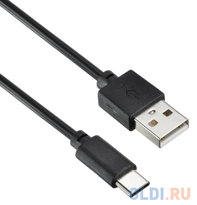 

Кабель Type-C 0.15м Digma 1084548 круглый черный