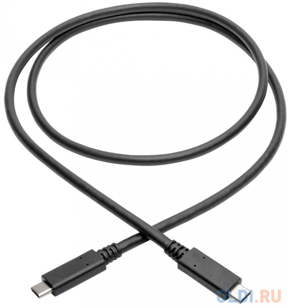 

Кабель Type-C 0.9м Tripplite U420-003-G2-5A круглый черный