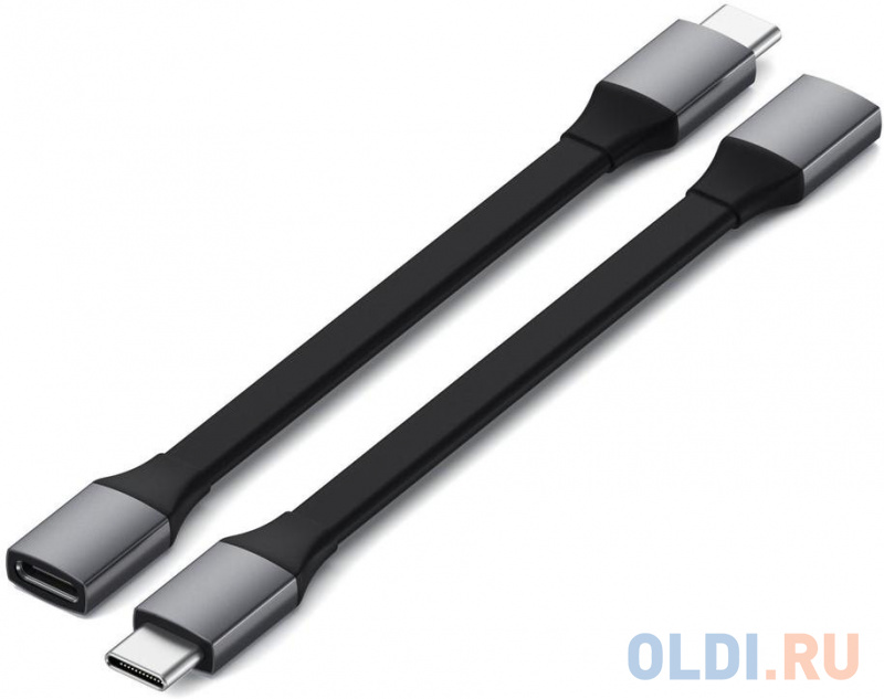 

Кабель Type-C 0.12м Satechi ST-TCECM плоский черный