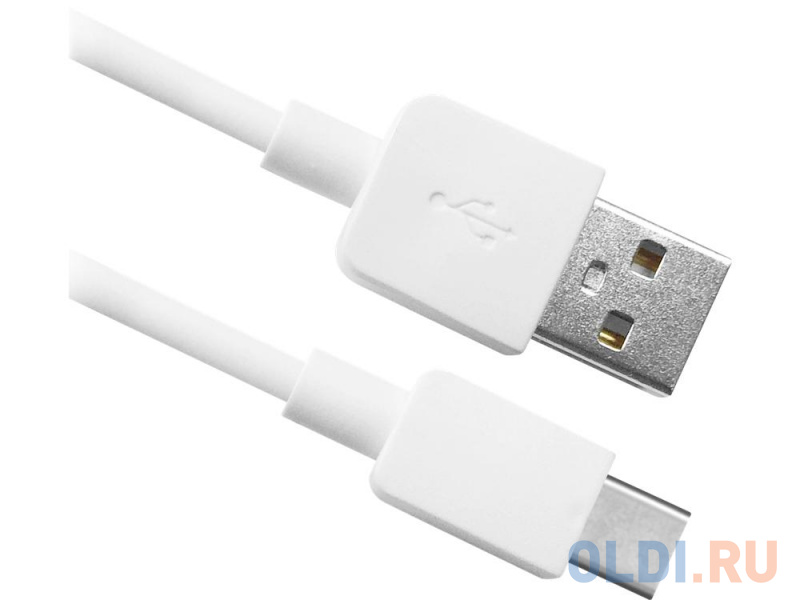 

НОВИНКА. USB кабель USB08-01C AM-TypeC, белый, 1m, пакет