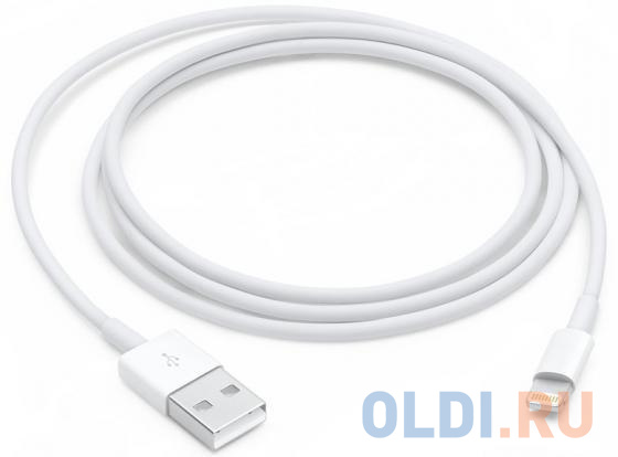 

Кабель Lightning 1м Apple MQUE2ZM/A круглый белый
