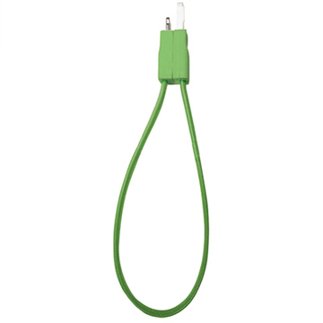 

Переходник Lightning 0.2м PQI PQI-iCABLE-FLAT20-GN плоский зеленый