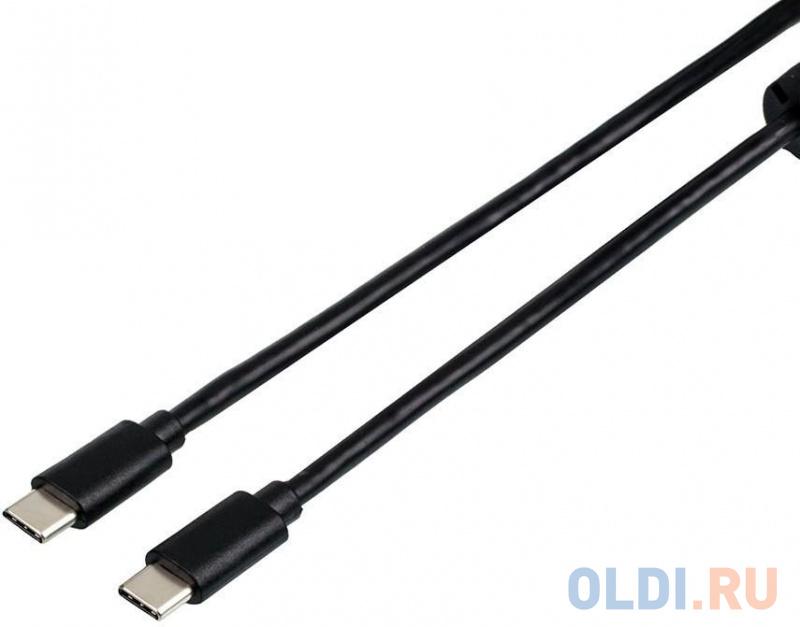 Кабель USB Type C 1.8м Atcom AT2118 круглый черный фото