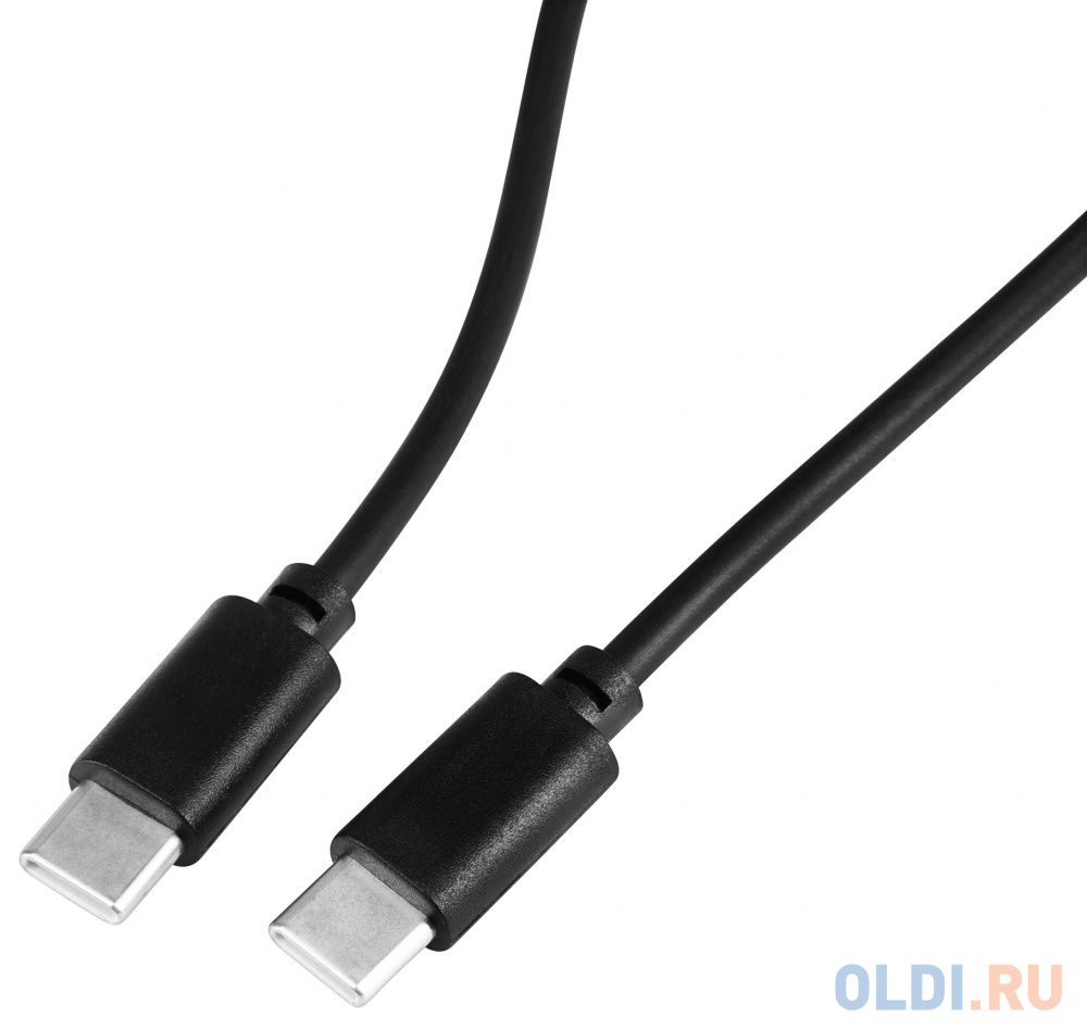 Кабель Buro PD15W USB Type-C (m)-USB Type-C (m) 1м черный фото