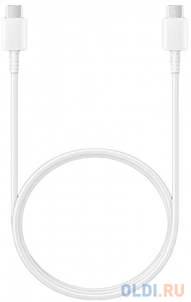 Кабель Type-C USB Type C 1.8м Samsung EP-DX310JWRGRU круглый белый harper usb usb type c sch 732 силиконовый кабель для зарядки и синхронизации 2м металлический штекер на концах способны заряжать устройст