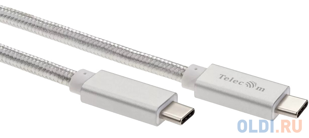Кабель USB 3.1 Type Cm -- Cm  IC 5А 20Gbs длина 2M, Telecom <TC420S-2M> черный