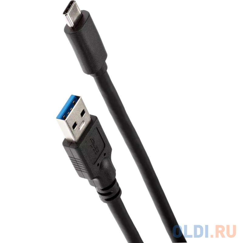 Кабель USB Type C USB 3.0 2м VCOM Telecom ACU401-2M круглый черный Кабель USB Type C USB 3.0 2м VCOM Telecom ACU401-2M круглый черный фото
