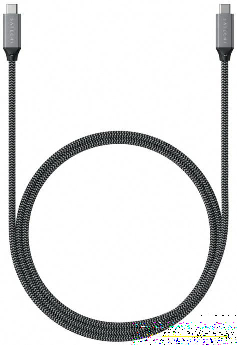 

Кабель Type-C USB Type C 0.25м Satechi ST-U4C25M круглый серый