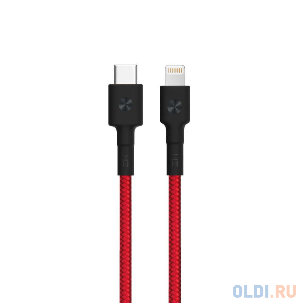 Кабель Type-C/Lightning Xiaomi (Mi) ZMI 150см MFI , 3A, 18W PD Материал оплетки нейлон/кевлар (AL875) красный