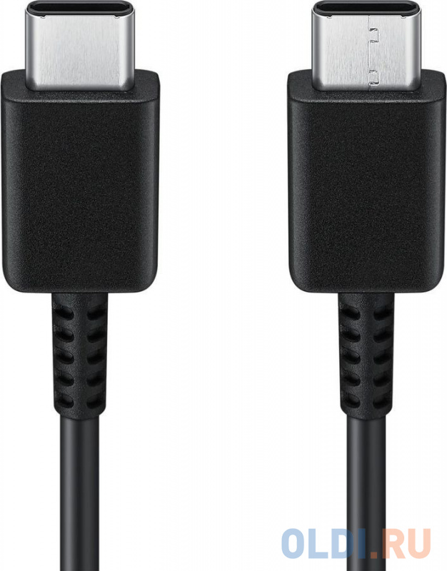 Кабель USB Type C 1м Samsung EP-DA705 круглый черный фото