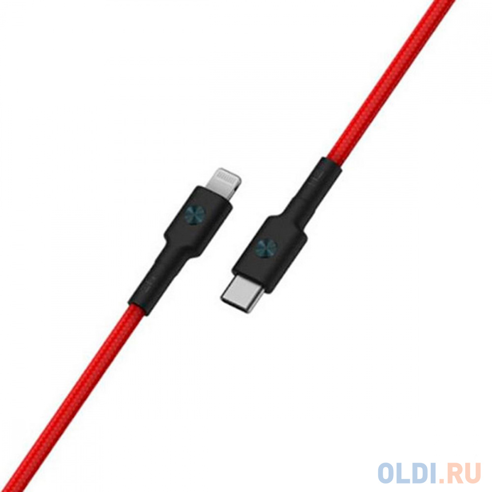 USB-кабель ZMI AL875 USB Type-c to Lightning PP braided Cable 1.5m red (ZMKAL875CNRD) Вид№2