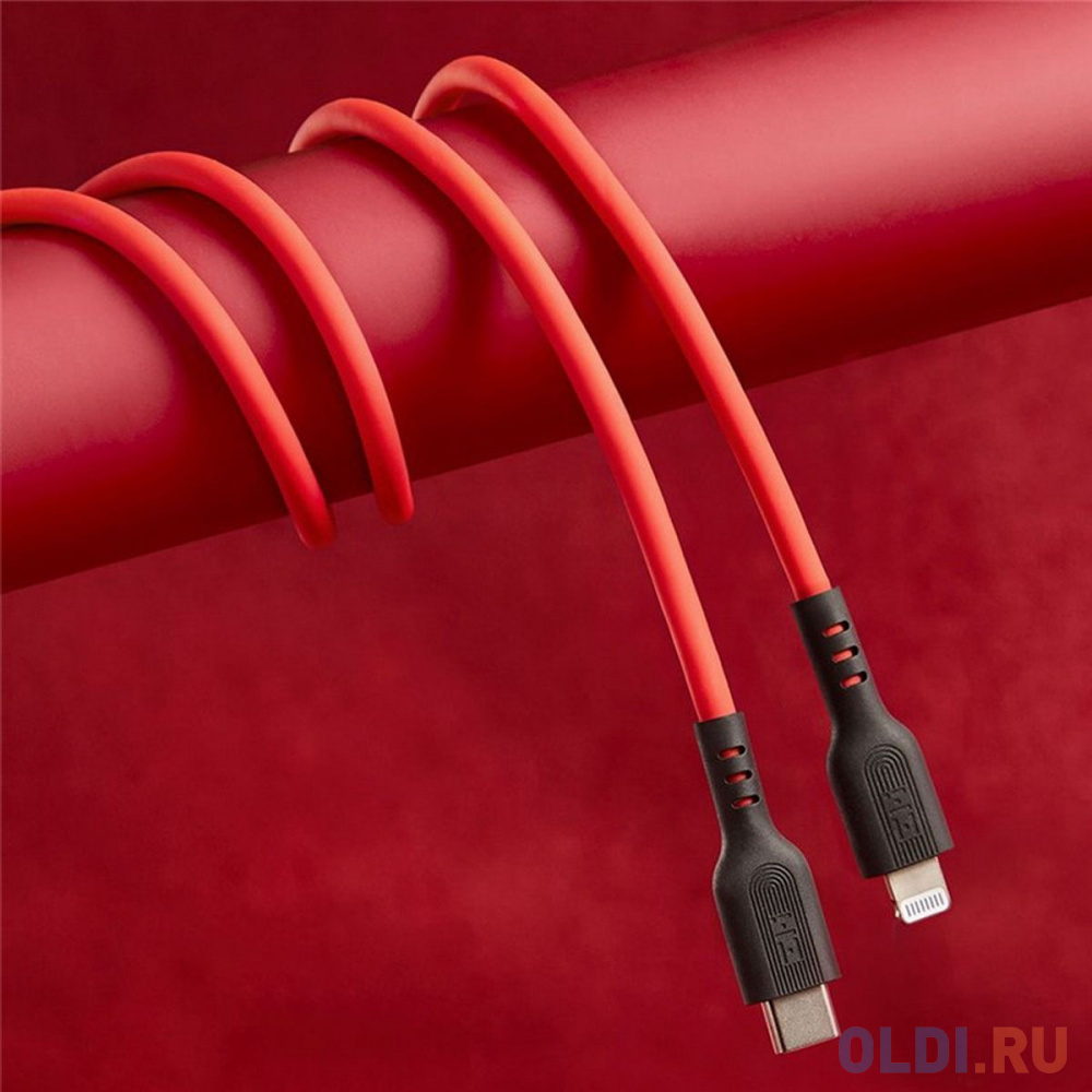 USB-кабель ZMI GL870 Type-C to Lightning silicone Cable ?1m? red (ZMKGL870CNRD) Вид№2