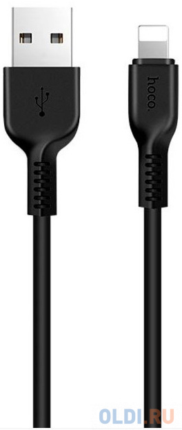 HOCO HC-68808 X20/ USB кабель Lightning/ 1m/ 2A/ Black - HC-68808 X20