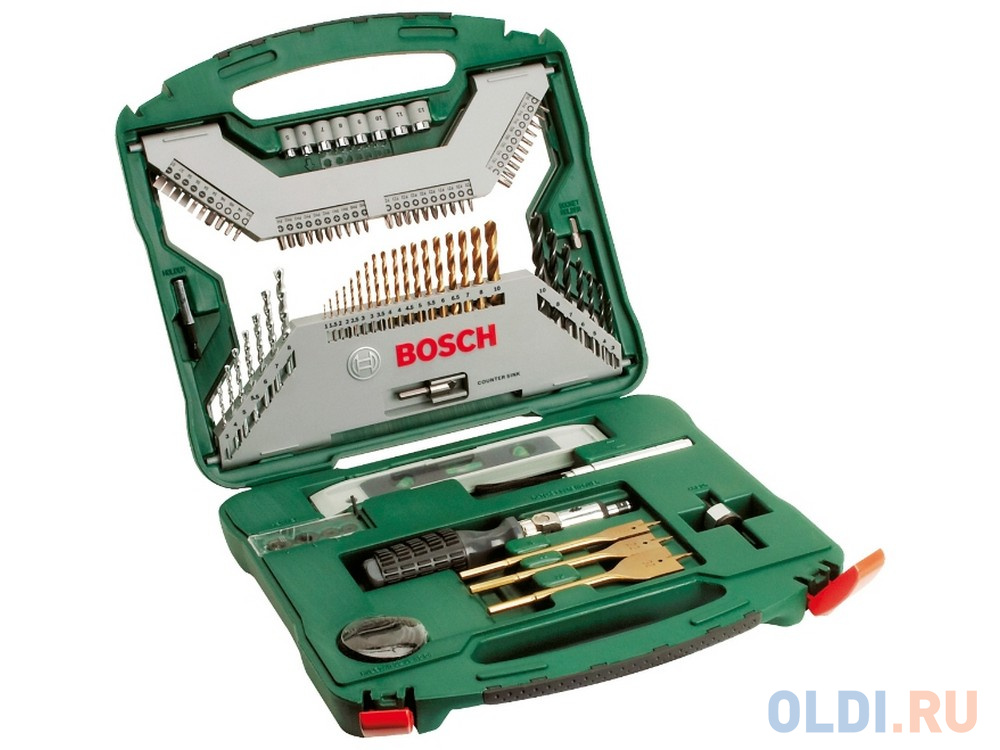 Набор инструментов Bosch X-Line-100 100шт 2607019330 - фото 1