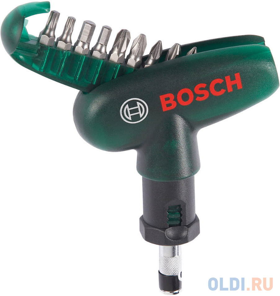 Bosch 2607019510 КАРМАННАЯ ОТВЕРТКА С 9 БИТАМИ - фото 1