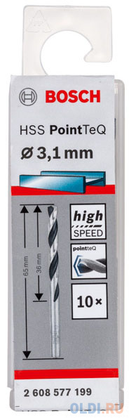 

Набор сверл Bosch PointTeQ 2608577199 10шт