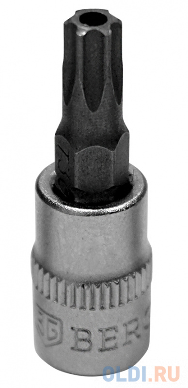 

Бита-головка 1/4" звездочка TORX T35х37 мм с отверстием BERGER