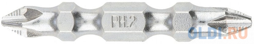 Набор бит двухстор., Ph2-Ph2х45мм, сталь S2, 10шт. // Gross 4044996121505 - фото 3