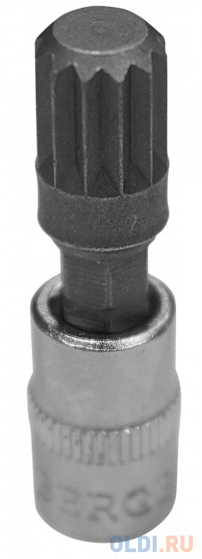 

Бита-головка 1/4" 12-гранная M8х37 мм BERGER