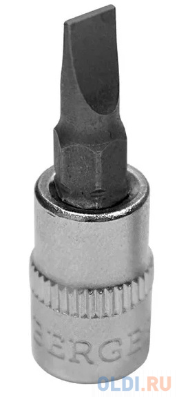 

Бита-головка 1/4" шлицевая SLOT SL5.5х37 мм BERGER
