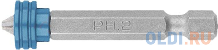Бита GROSS 11455  ph 2x25мм с ограничителем и магнитом для гкл s2 бита с ограничителем whirlpower 967 23 3 0502 ph 2х50 мм