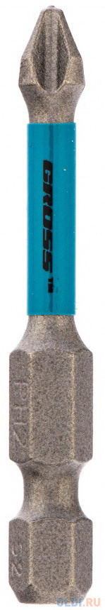 Набор бит торсионных PH2x50 мм, для ударных шуруповертов, 2 шт.// Gross штангенглубиномер gross 31671 150 мм 0 05 мм