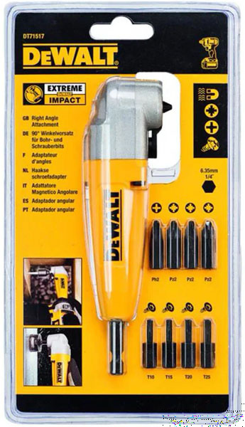 

Набор бит DeWalt IMPACT DT 71517 10шт DT71517T-QZ
