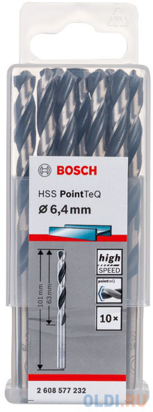 

Набор сверл Bosch PointTeQ 2608577232 10шт