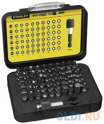 

Набор бит STANLEY 1-13-902 expert 1/4 60предметов