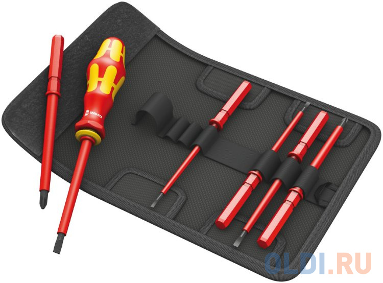 

Набор бит WERA WE-003470 изолированных VDE KRAFTFORM KOMPAKT 60i/7
