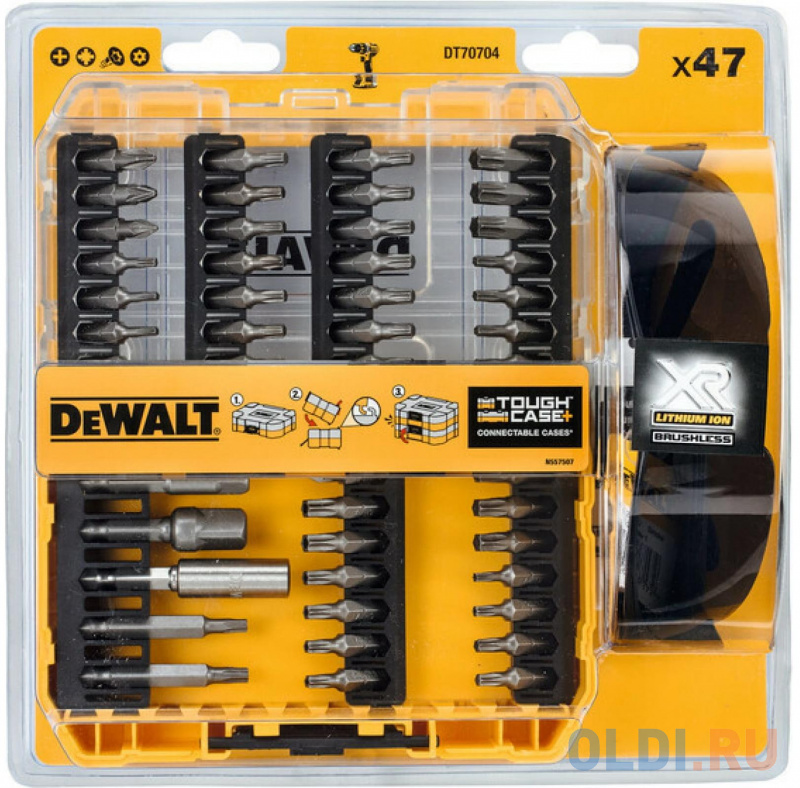 

Набор бит DeWalt DT70704-QZ 47шт