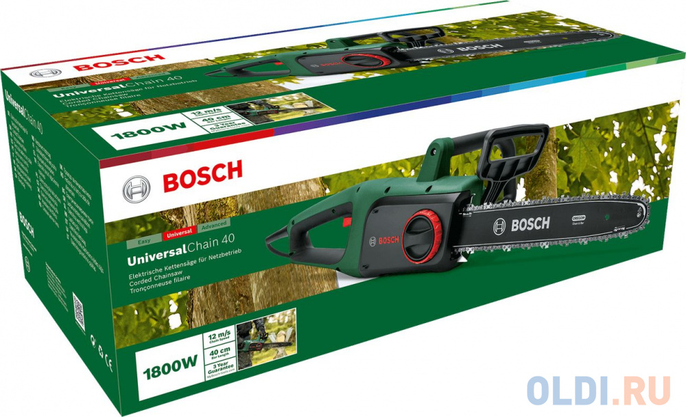 Цепная электрическая пила Bosch universalchain 40 06008B8402
