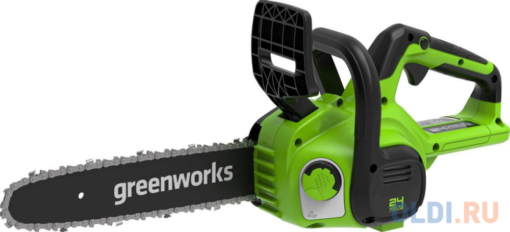 

Greenworks Цепная пила аккумуляторная GreenWorks G24CS25K2, 24V, 25см, c АКБ 2Ач и ЗУ