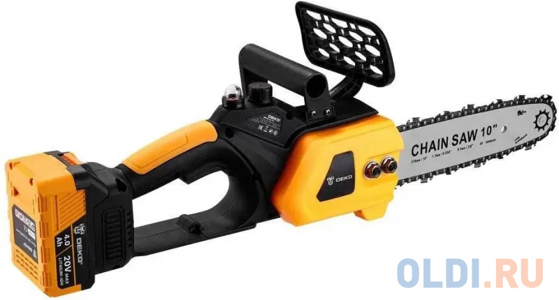 

Deko DKCHS 20, 10", 20В, 2x4.0Ач, з/у 081-2001