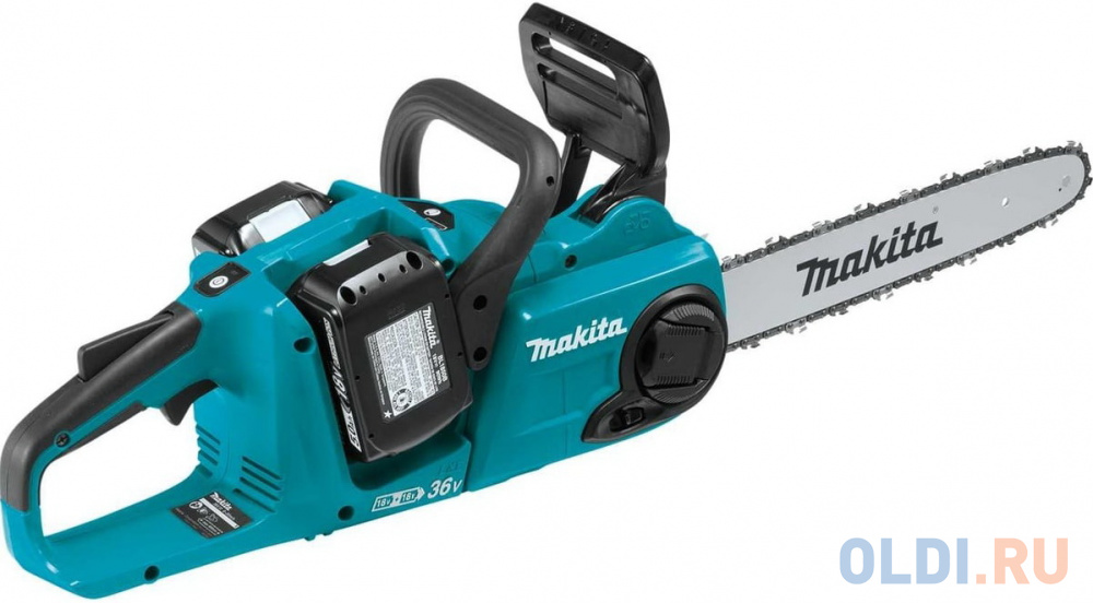 Makita Пила цепная аккум. LXT BL 2x18В, 14"/35см, 3/8", 1, 1мм, 20м/с, XPT, (2xBL1850B, DC18SH) DUC353CT2