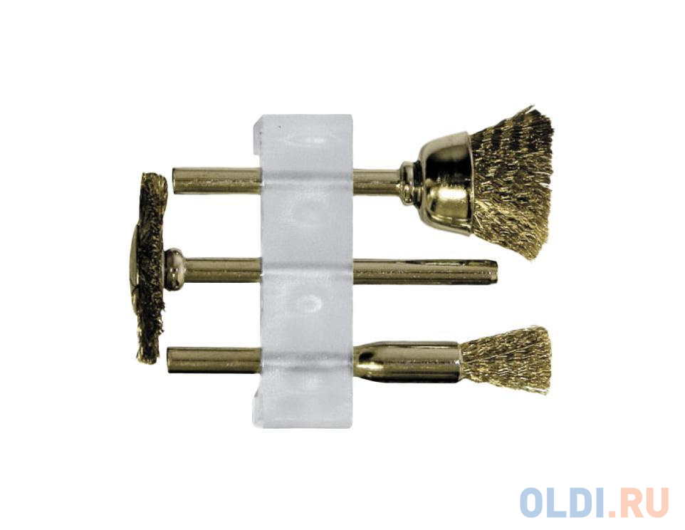 

Кордщетка FIT 36906 из нержавеющей стали набор 3шт.