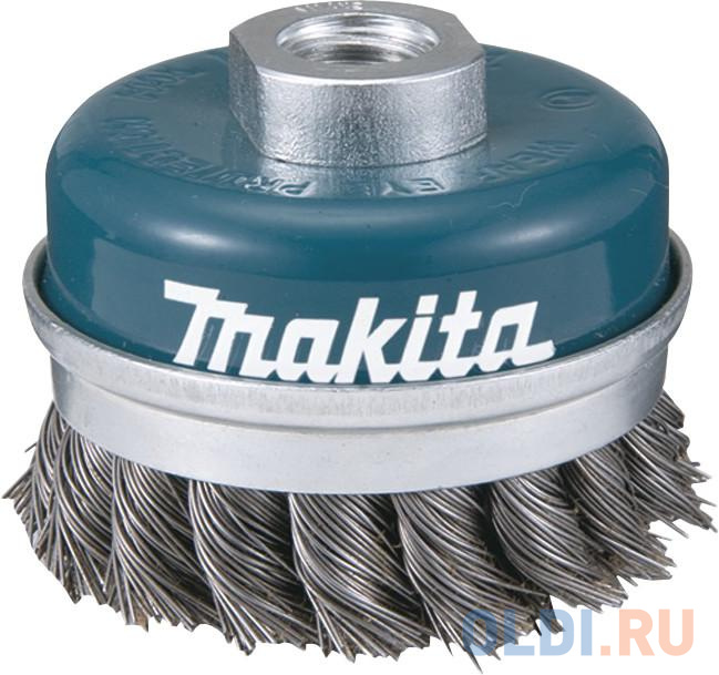 

Кордщетка MAKITA D-29290 чашечная,100мм, M14, пучки витой проволоки 0.5мм